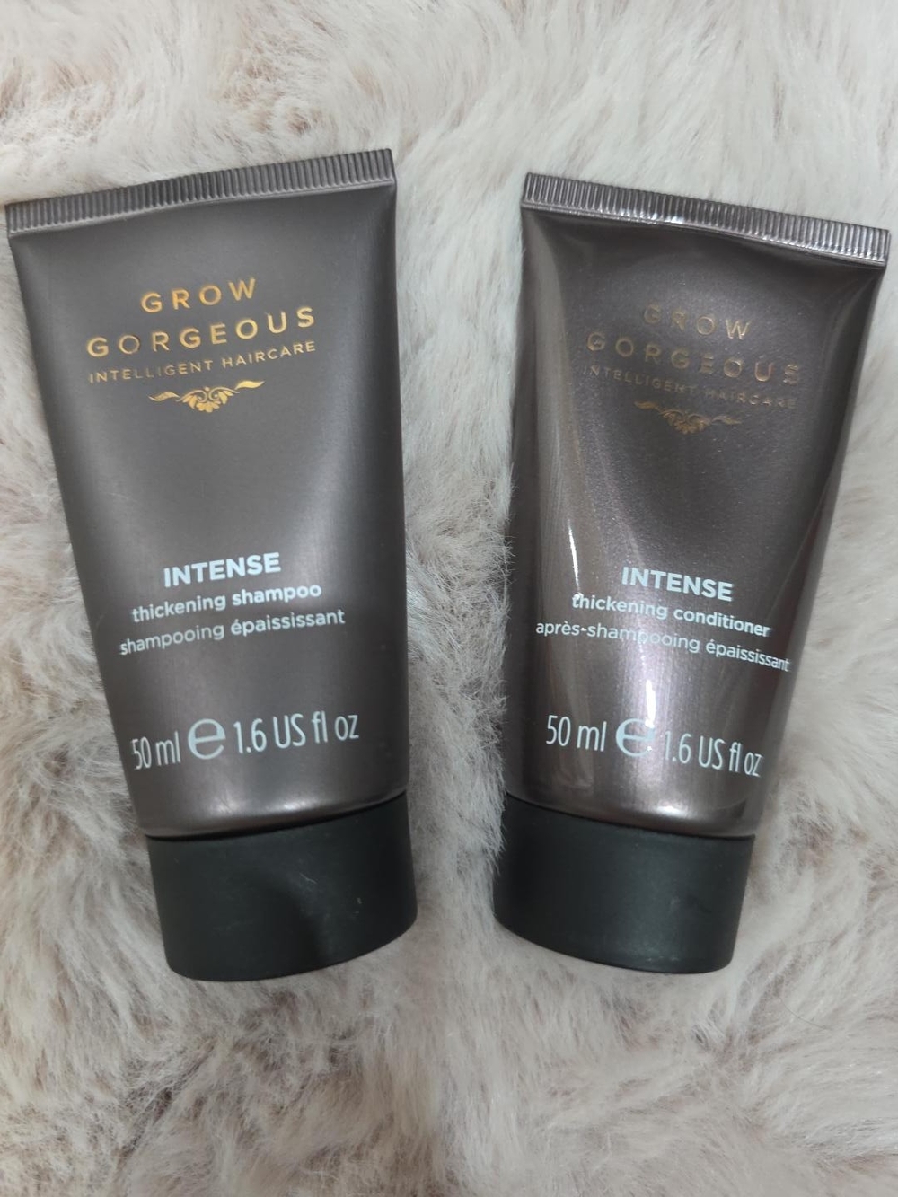 Grow Gorgeous Intense Shampoo & Conditioner Set 50ml Each- NEW And SEALED